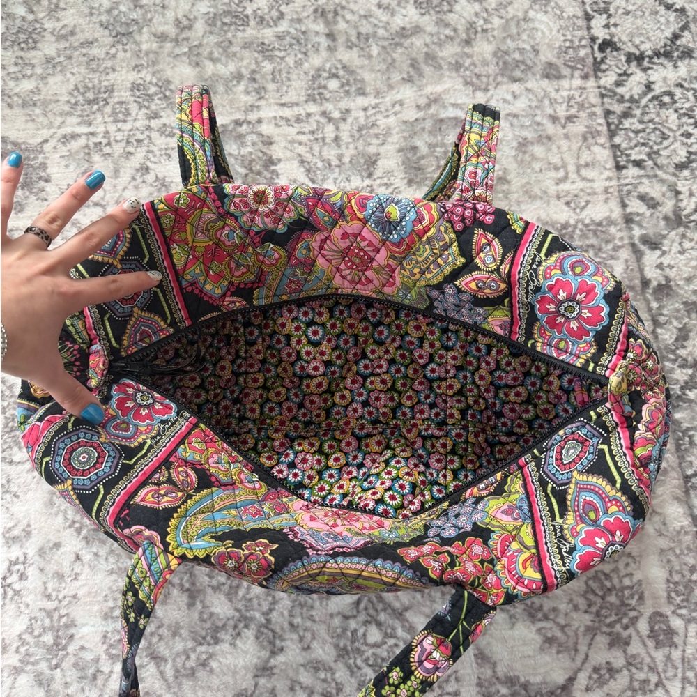 Symphony in Hue Vera Bradley Small (18in) Duffel Bag - Picture 3 of 3